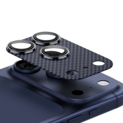 Viedtālruņa kameras aizsargstikls Apple iPhone 17 Pro Armor Warrior Lens Blue