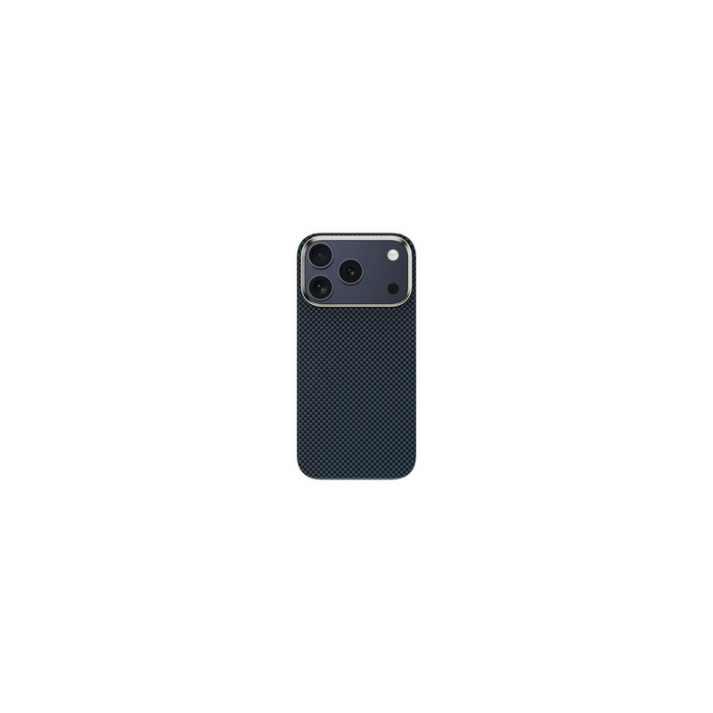 Viedtālruņa aizmugurējais vāciņš Apple iPhone 17 Pro Max Kevlar Armor Air Blue