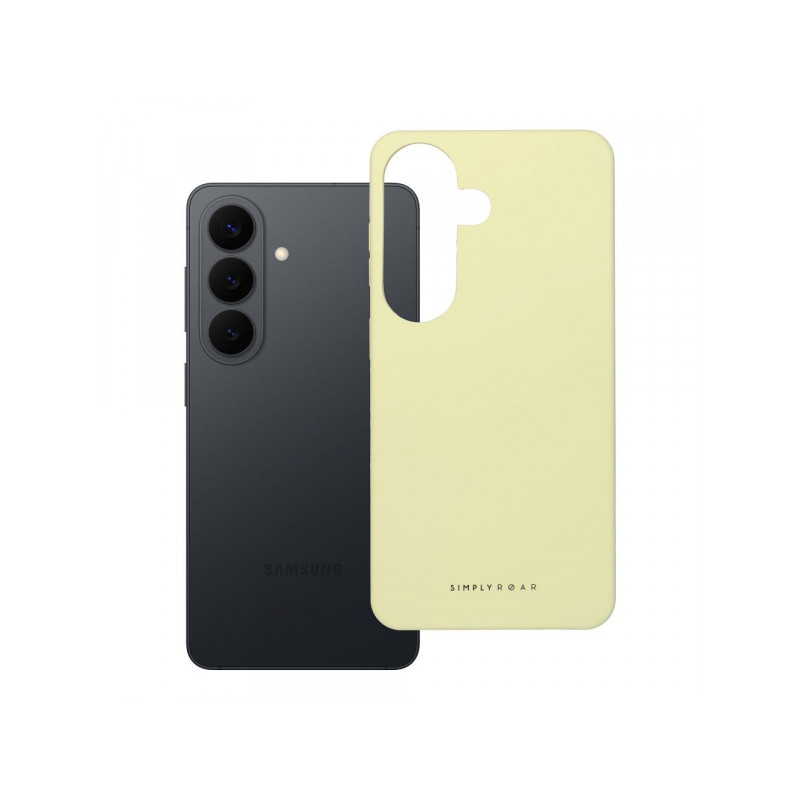 Viedtālruņa aizmugurējais vāciņš Samsung Galaxy S26 Cloud Skin Yellow