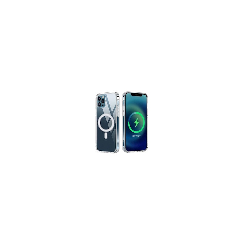 Viedtālruņa aizmugurējais vāciņš Samsung Galaxy A37 Anti Shock 1.5mm MagSafe Transparent