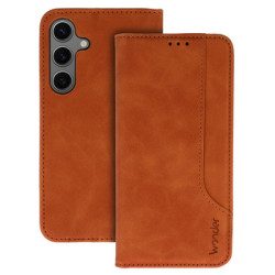 Viedtālruņa atveramais maciņš Samsung Galaxy A57 Wonder Prime Case Brown