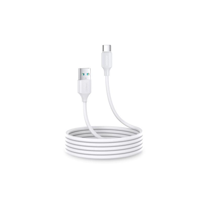Kabelis Cable A9 USB-A / USB-C 3A cable 2m White