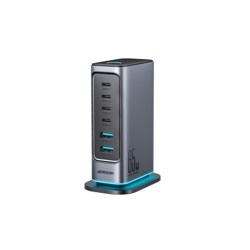Strāvas adapteris Multi-Port Charger 65W JR-TCM02 Black