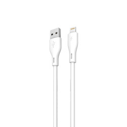 Kabelis L2L USB-A / Lightning 3A Cable 2m White