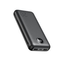 Ārējā baterija Veger L20S 20000 mAh PD QC 3 Black