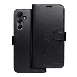 Viedtālruņa atveramais maciņš Samsung Galaxy A16 Teddy bear Black