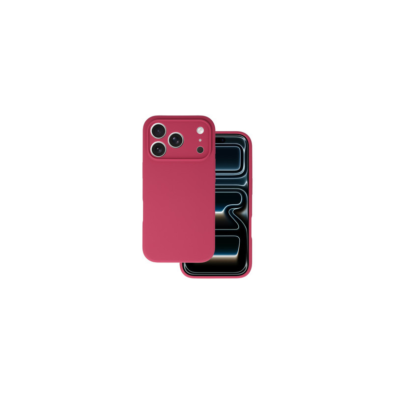 Viedtālruņa aizmugurējais vāciņš Samsung Galaxy A16 Silicone Lite Maroon