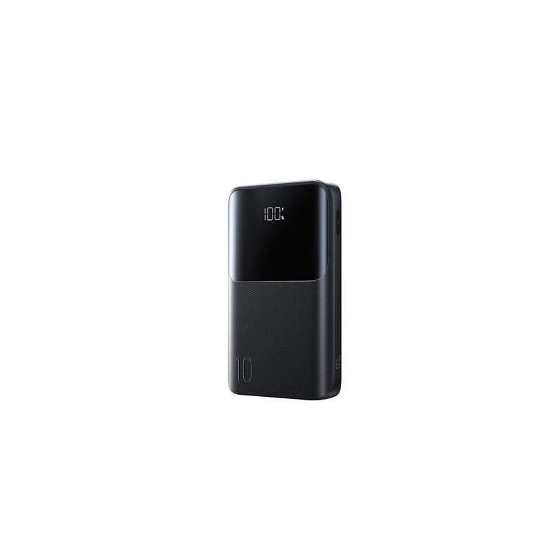 Ārējā baterija 10000mAh 22.5W Powerbank with Digital Display JR-QP191 Star Series Mini Black