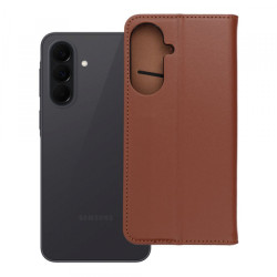 Viedtālruņa atveramais maciņš Samsung Galaxy A37 Leather Book Brown