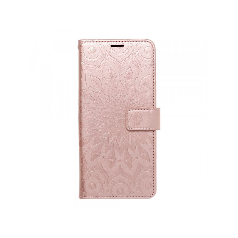Viedtālruņa atveramais maciņš Samsung Galaxy A37 Mezzo Book Mandala Rose Gold