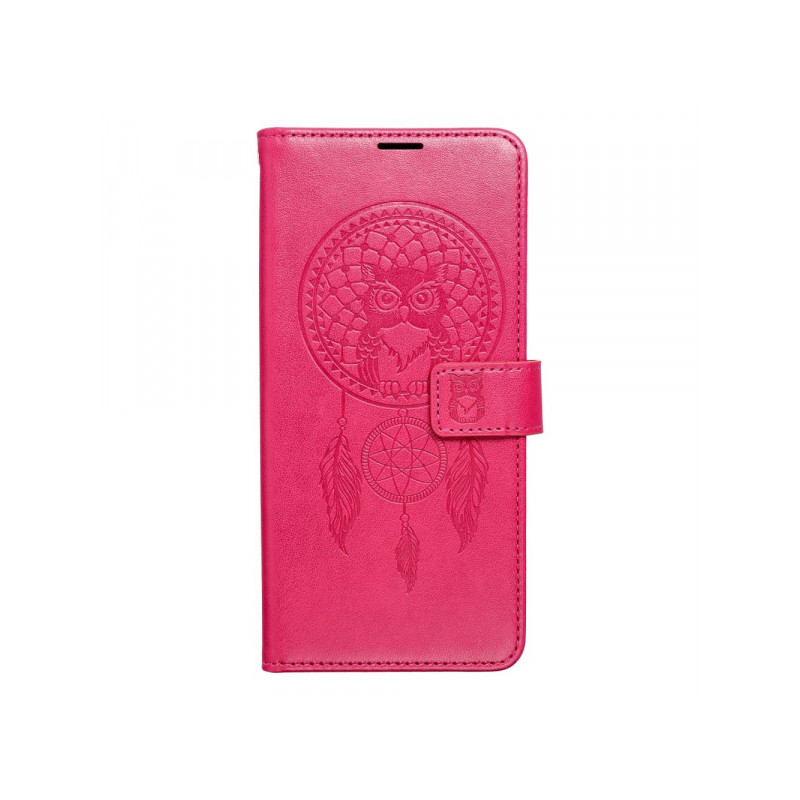 Viedtālruņa atveramais maciņš Samsung Galaxy A37 Mezzo Book Dreamcatcher Dark Red