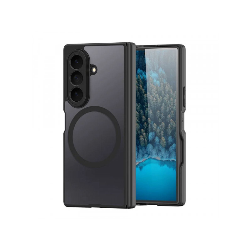 Viedtālruņa aizmugurējais vāciņš Samsung Galaxy Z Fold 8 Ultra Yind MagSafe Black