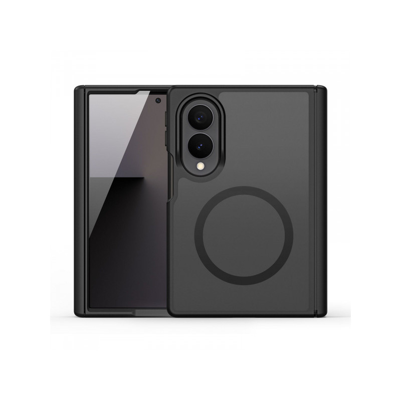 Viedtālruņa aizmugurējais vāciņš Samsung Galaxy Z Fold 8 Yind MagSafe Black