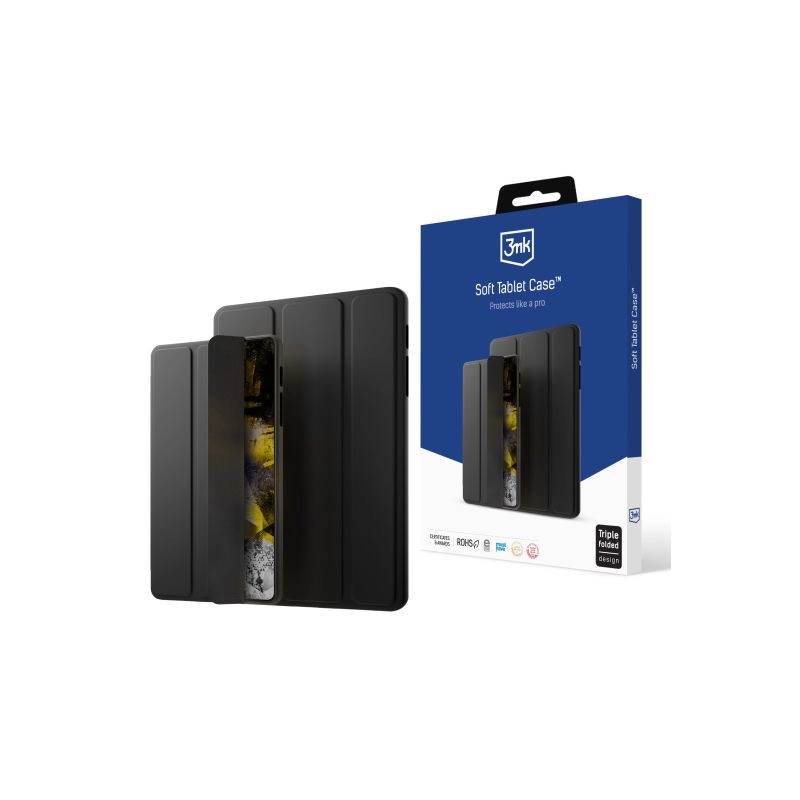 Planšetdatora atveramais maciņš Samsung Soft tablet Black