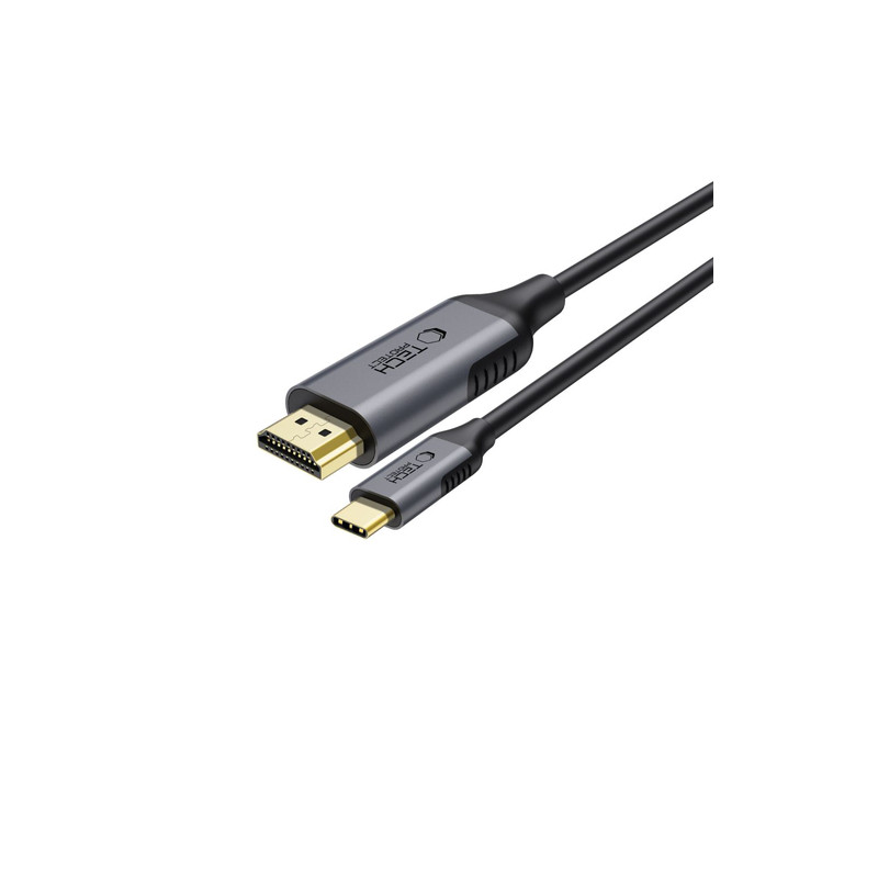 Kabelis UltraBoost USB-C / HDMI cable 60Hz 180cm Black