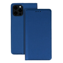 Viedtālruņa aizmugurējais vāciņš Apple iPhone 12 Mini Smart Magnet Blue
