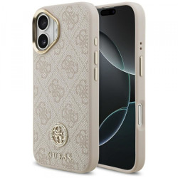 Viedtālruņa aizmugurējais vāciņš Apple iPhone 17 Logo Strass 4G Pink