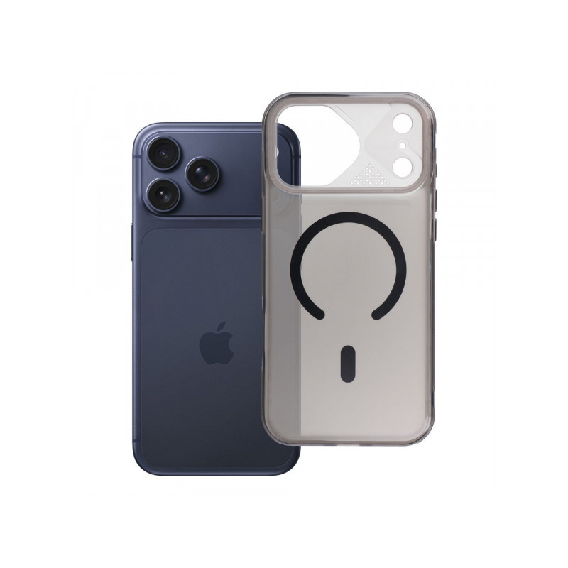 Viedtālruņa aizmugurējais vāciņš Apple iPhone 18 Pro Aurora Mag Black