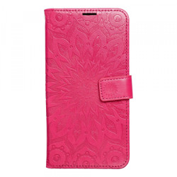 Viedtālruņa atveramais maciņš Samsung Galaxy A57 Mezzo Book Mandala Dark Pink