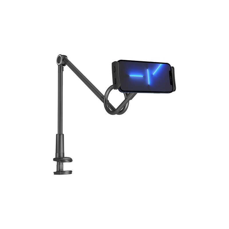 Viedierīces galda statīvs Long Flexible Phone and Tablet Holder Black (WTHBK5) Black