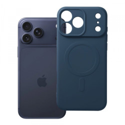 Viedtālruņa aizmugurējais vāciņš Apple iPhone 18 Pro Max Mag Cover Dark Blue