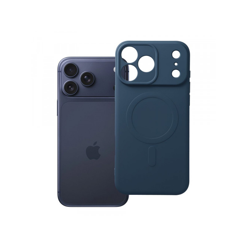 Viedtālruņa aizmugurējais vāciņš Apple iPhone 18 Pro Max Mag Cover Dark Blue