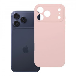 Viedtālruņa aizmugurējais vāciņš Apple iPhone 18 Pro Max Silicon 2mm Pink