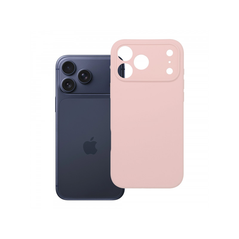 Viedtālruņa aizmugurējais vāciņš Apple iPhone 18 Pro Max Silicon 2mm Pink
