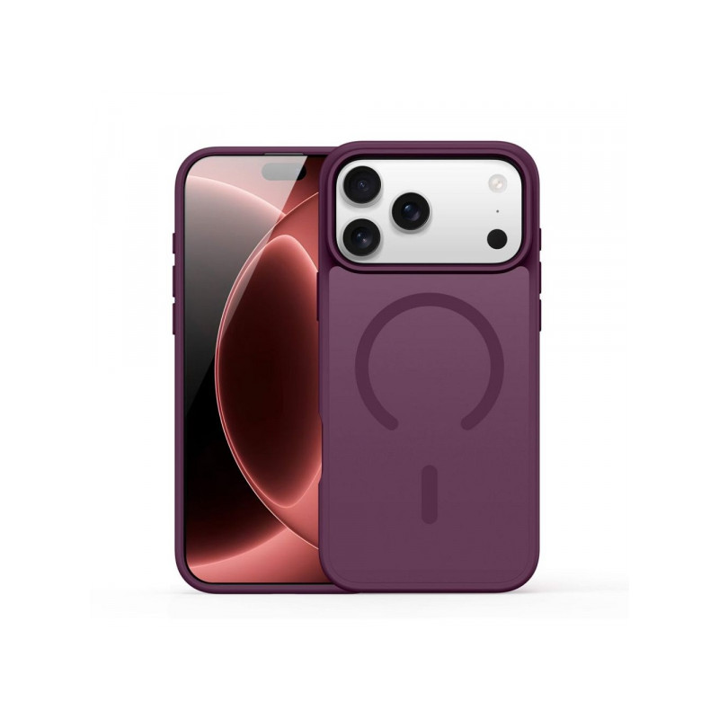 Viedtālruņa aizmugurējais vāciņš Apple iPhone 18 Pro Max Yind MagSafe Cherry