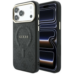 Viedtālruņa aizmugurējais vāciņš Apple iPhone 18 Pro Max Embossed 4G Classic MagSafe Black