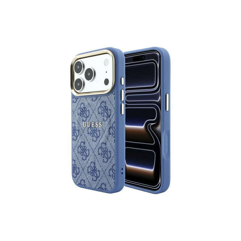 Viedtālruņa aizmugurējais vāciņš Apple iPhone 18 Pro Max Embossed 4G Classic MagSafe Light Blue