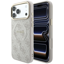 Viedtālruņa aizmugurējais vāciņš Apple iPhone 18 Pro Max Embossed 4G Classic MagSafe Pink