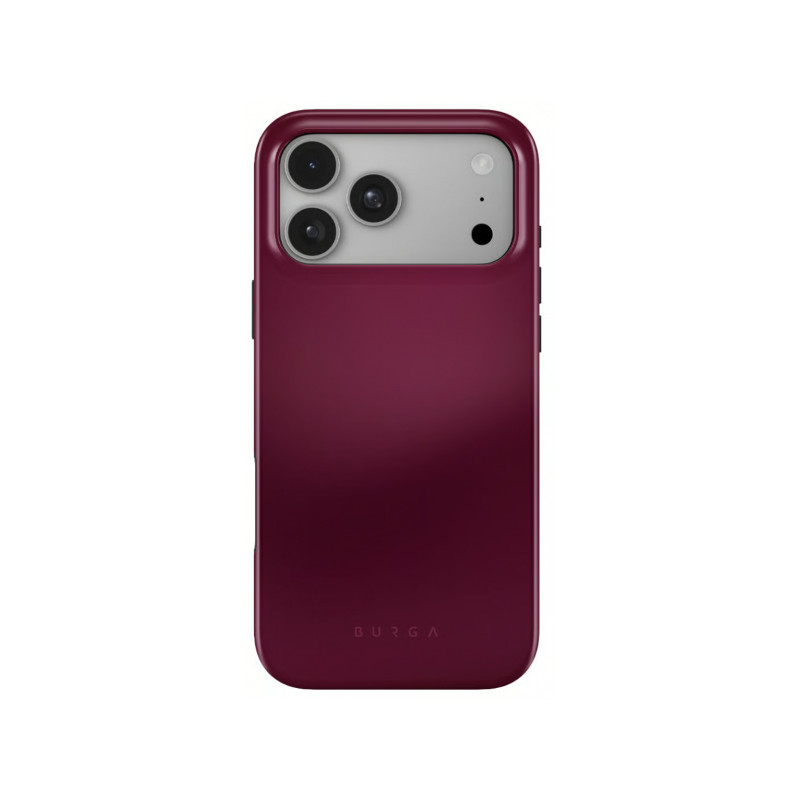 Viedtālruņa aizmugurējais vāciņš Apple iPhone 18 Pro Tough MAGSAFE, Dark Cherry Dark Red