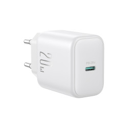 Strāvas adapteris Charger 20W PD USB-C TCF20 White