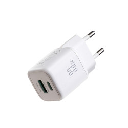 Strāvas adapteris JR-TG7 33W USB-A + USB-C Wall Charger White