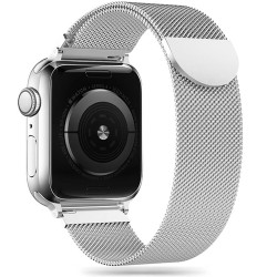 Viedpulksteņa siksniņa MilaneseBand Apple Watch 38 / 40 / 41 mm Silver