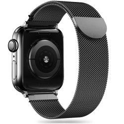 Viedpulksteņa siksniņa MilaneseBand Apple Watch 38 / 40 / 41 mm Black
