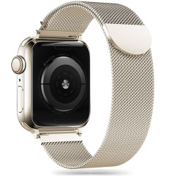 Viedpulksteņa siksniņa MilaneseBand Apple Watch 38 / 40 / 41 mm Beige