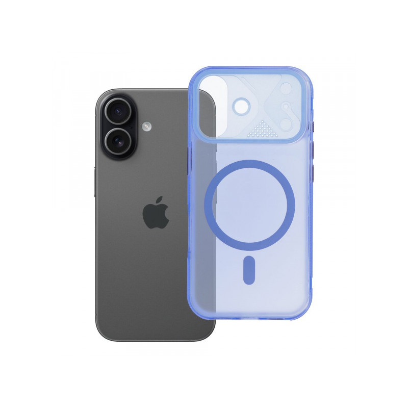 Viedtālruņa aizmugurējais vāciņš Apple iPhone 17 Aurora Mag Light Blue