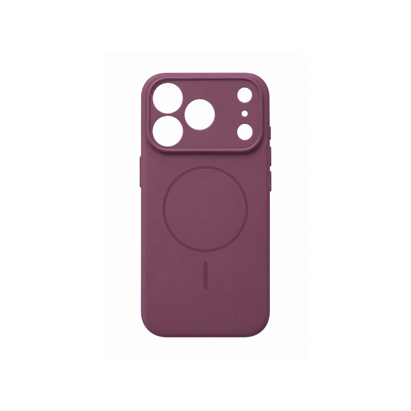 Viedtālruņa aizmugurējais vāciņš Apple iPhone 18 Pro Mag Case N7 Dark Red
