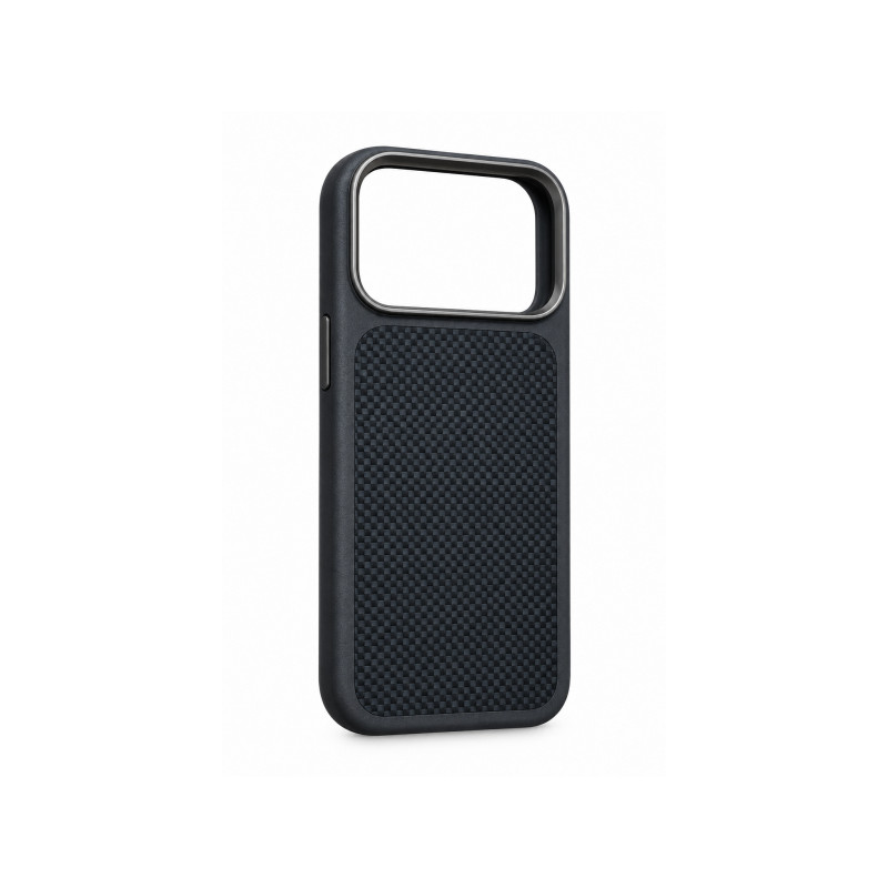 Viedtālruņa aizmugurējais vāciņš Apple iPhone 18 Pro Max Full Wrap with Kevlar MagSafe Black