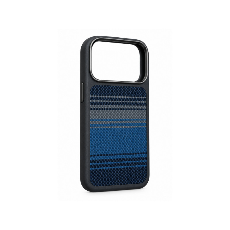 Viedtālruņa aizmugurējais vāciņš Apple iPhone 18 Pro Full Wrap with Kevlar MagSafe Dark Blue