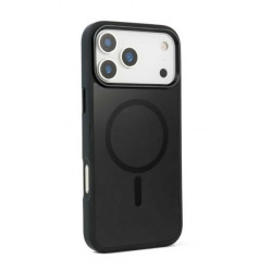 Viedtālruņa aizmugurējais vāciņš Apple iPhone 18 Pro Max Matte Glass Mag Black