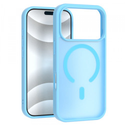 Viedtālruņa aizmugurējais vāciņš Apple iPhone 18 Pro Matte MagSafe Case Light Blue