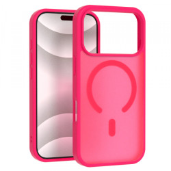 Viedtālruņa aizmugurējais vāciņš Samsung Galaxy A16 Matte MagSafe Case Bright Pink