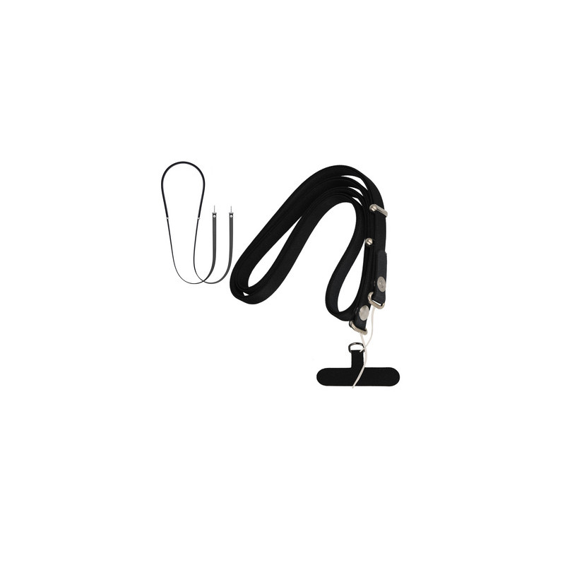 Piekariņš Crossbody Strap Lanyard Black
