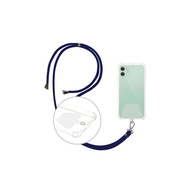 Striķis uz kakla Zils