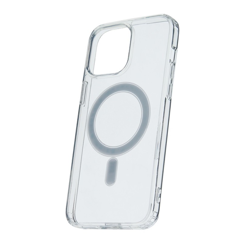 Viedtālruņa aizmugurējais vāciņš Apple iPhone 14 Pro Max Anti Shock 1.5mm MagSafe Transparent