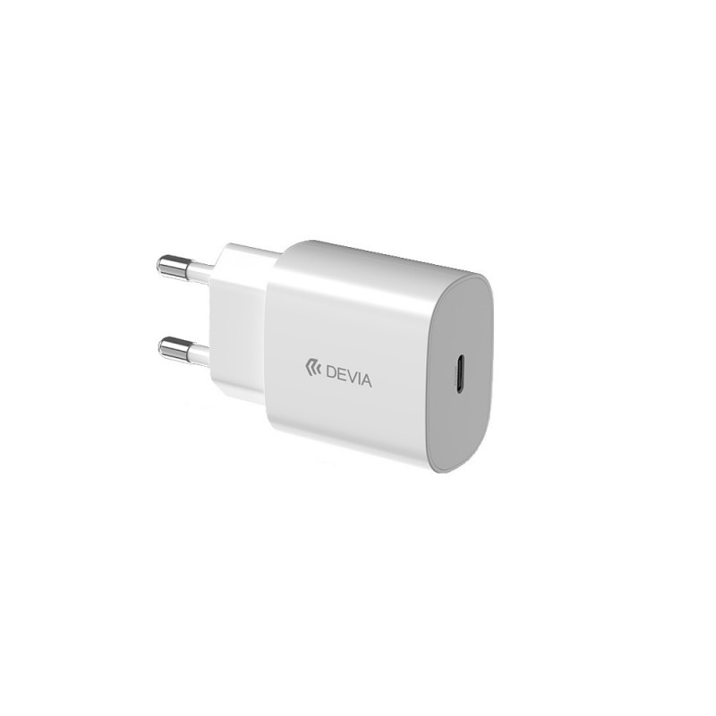 Devia wall charger Rocket PD 20W 1x USB-C Balts