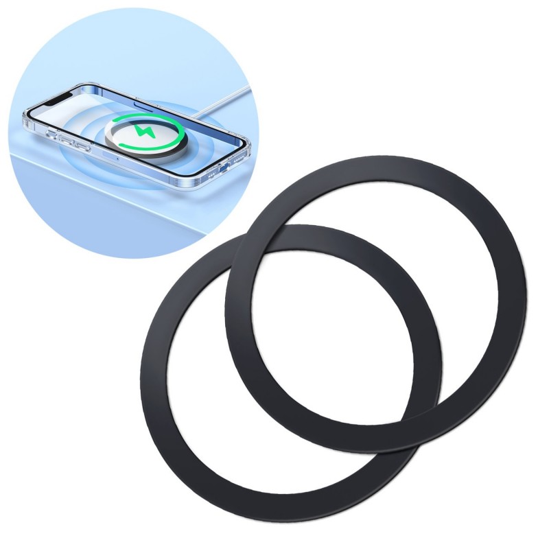 Joyroom Set of Metal Magnetic Ring Melns
